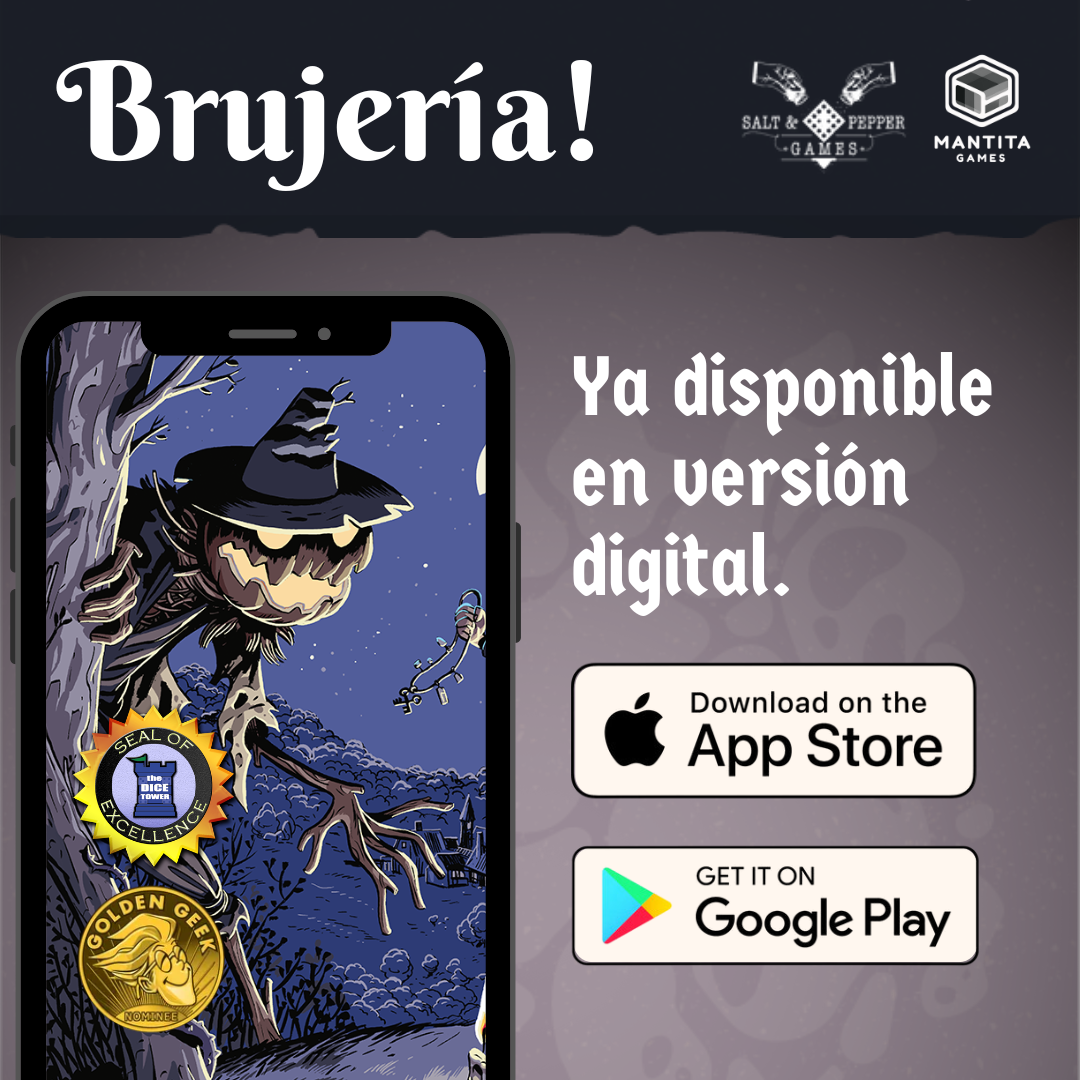 Nuevo lanzamiento: ¡Brujería! la APP