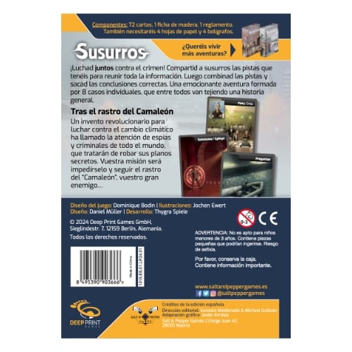 Susurros: Tras el rastro del Camaleón